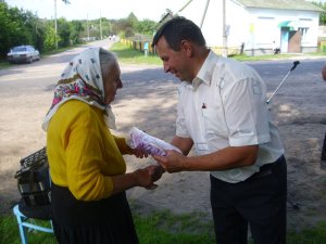 Праздник деревни Теглевичи подарили жителям работники местного СДК